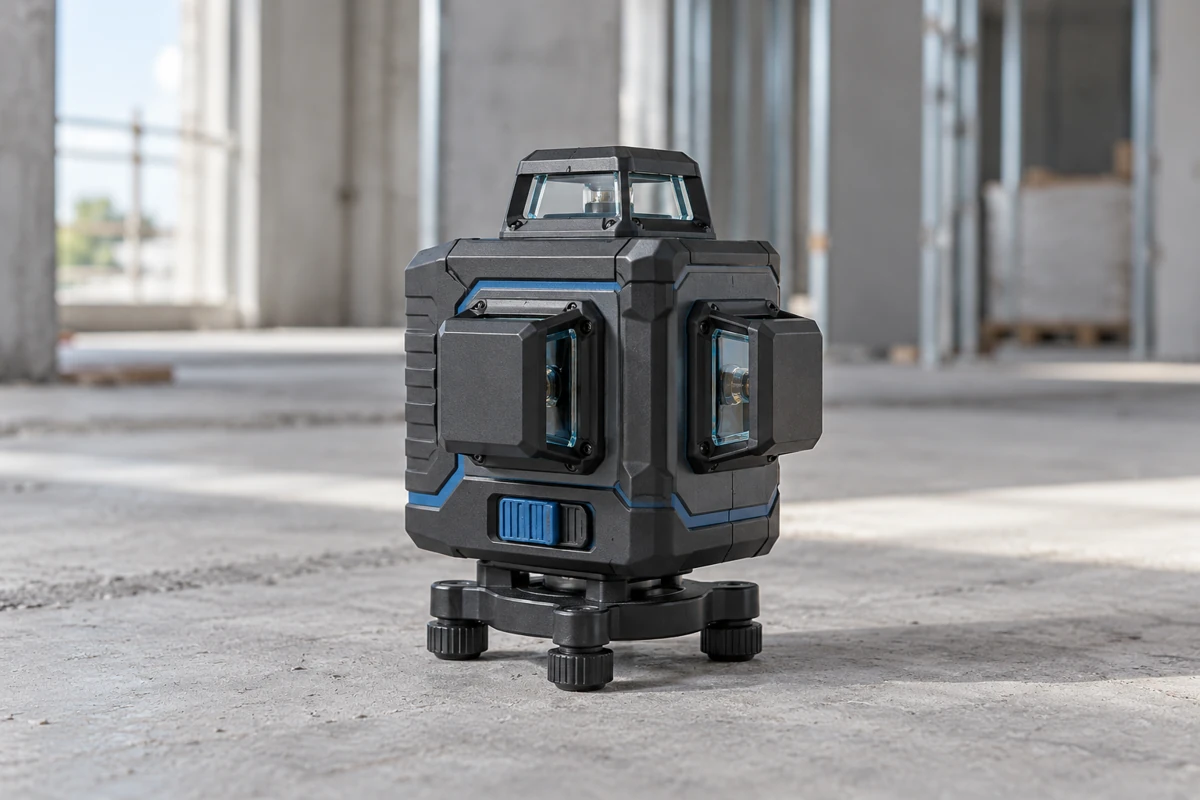 Wizualizacja: Poziomica laserowa 360°
